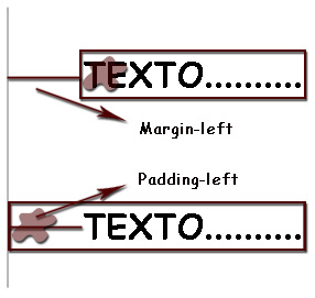 Diferencia entre el padding y el margin y como afecta al posicionamiento de la imagen